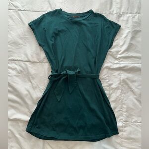 Green T-Shirt Dress